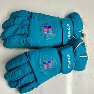 VTG Womens Kombi Ski Gloves Team Spirit Medium Persian Waterguard Deadstock 80s